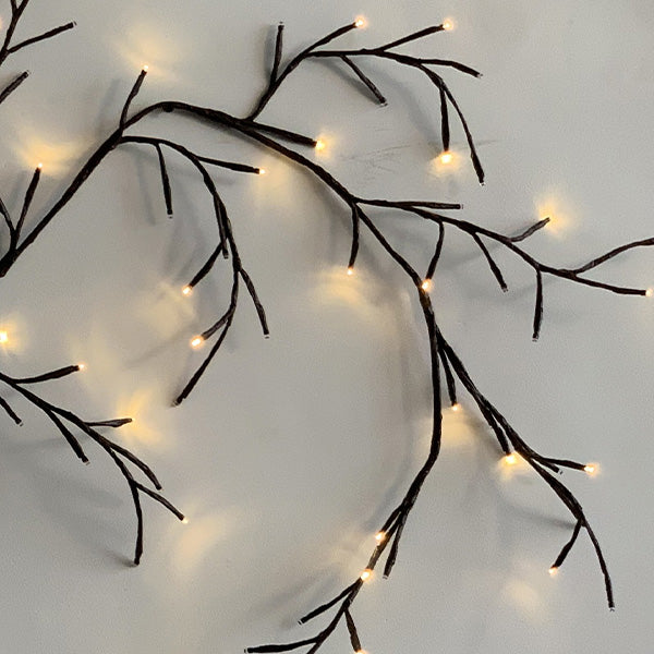 Skorter | Solar-powered LED branch garland with timer