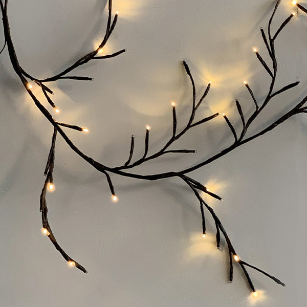 Skorter | Solar-powered LED branch garland with timer