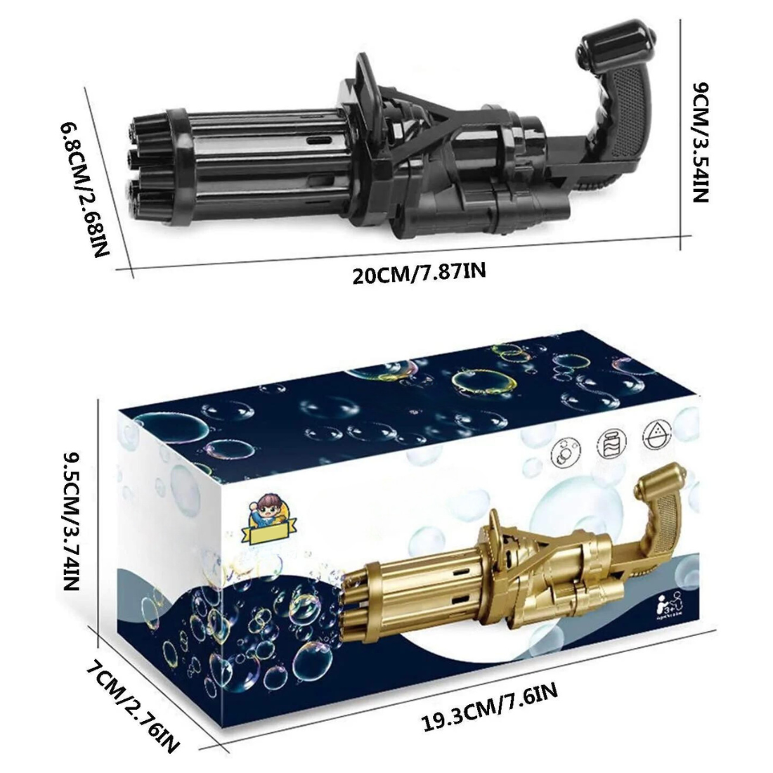 Skorter | Gatling Bubble Machine Gun