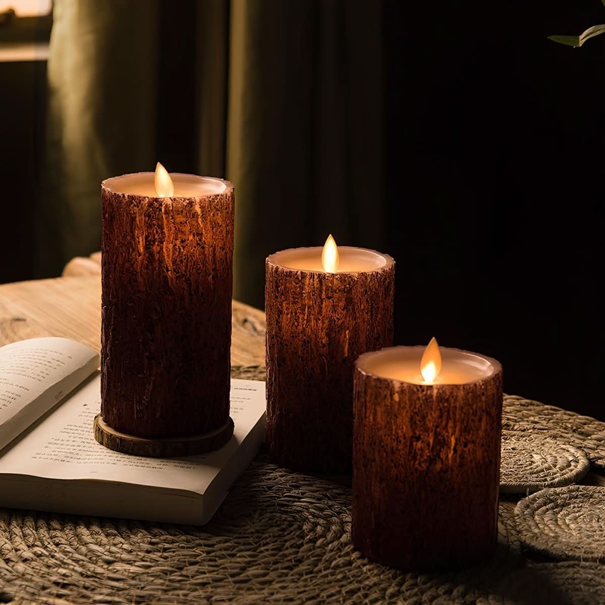 Skorter | LED candles with flicker effect in various designs