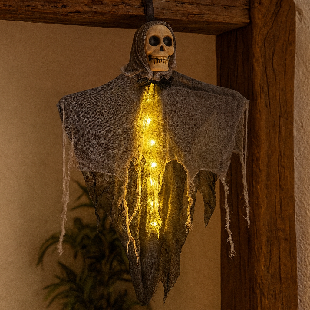 Skorter | LED Skull Wall Decoration for Halloween Home Decor