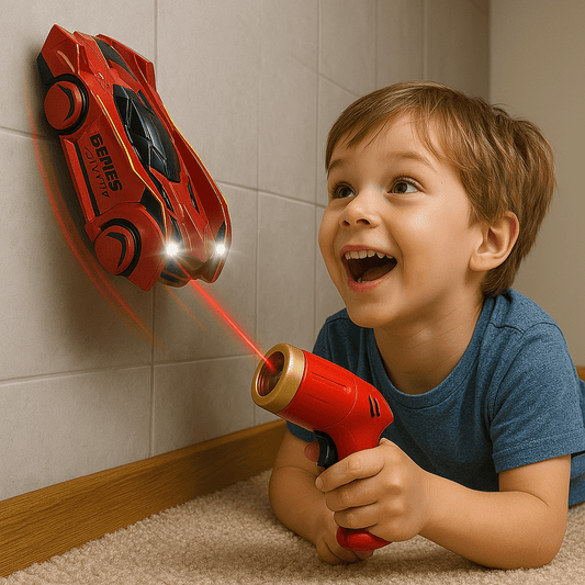 Skorter | Laser-controlled wall climbing RC car