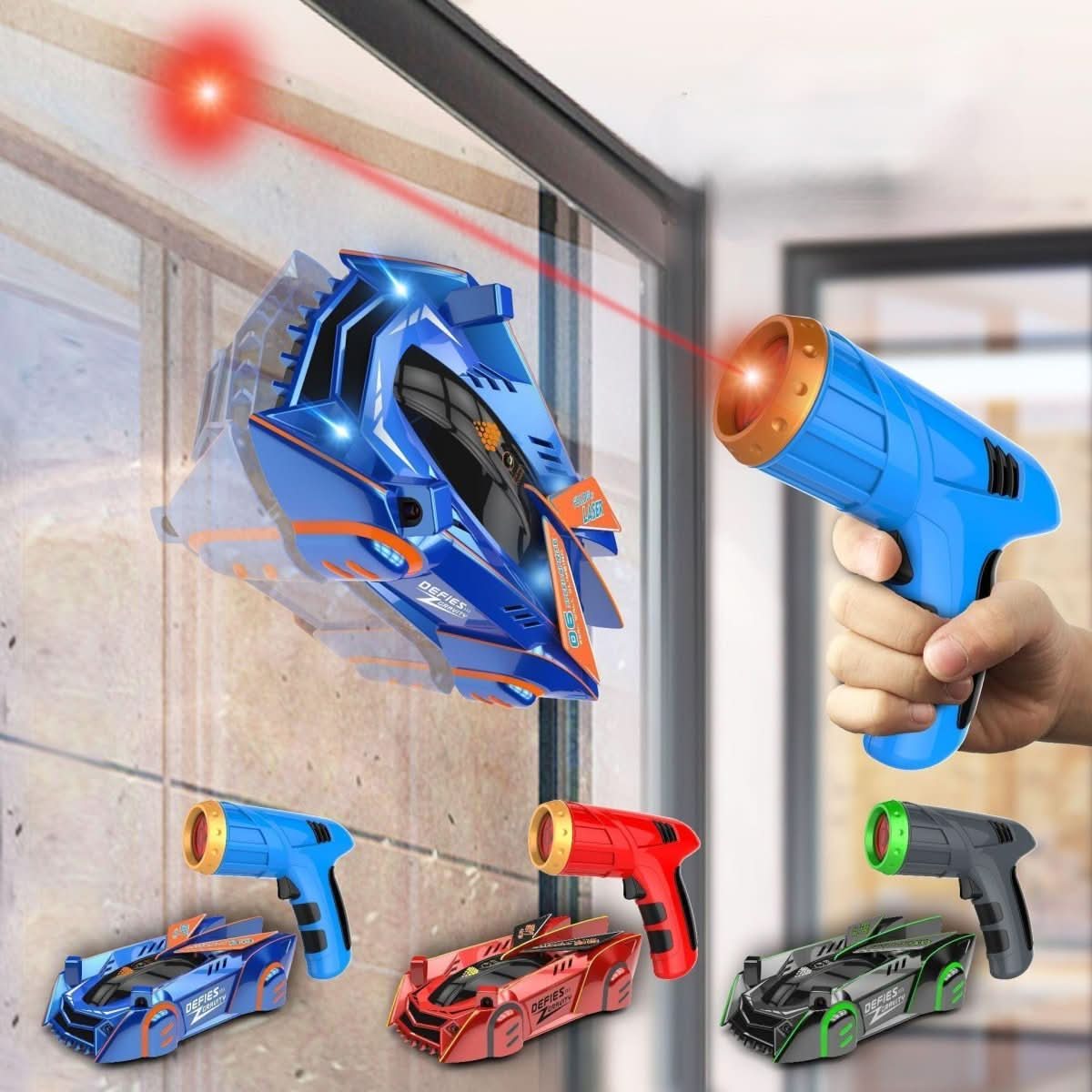 Skorter | Laser-controlled wall climbing RC car