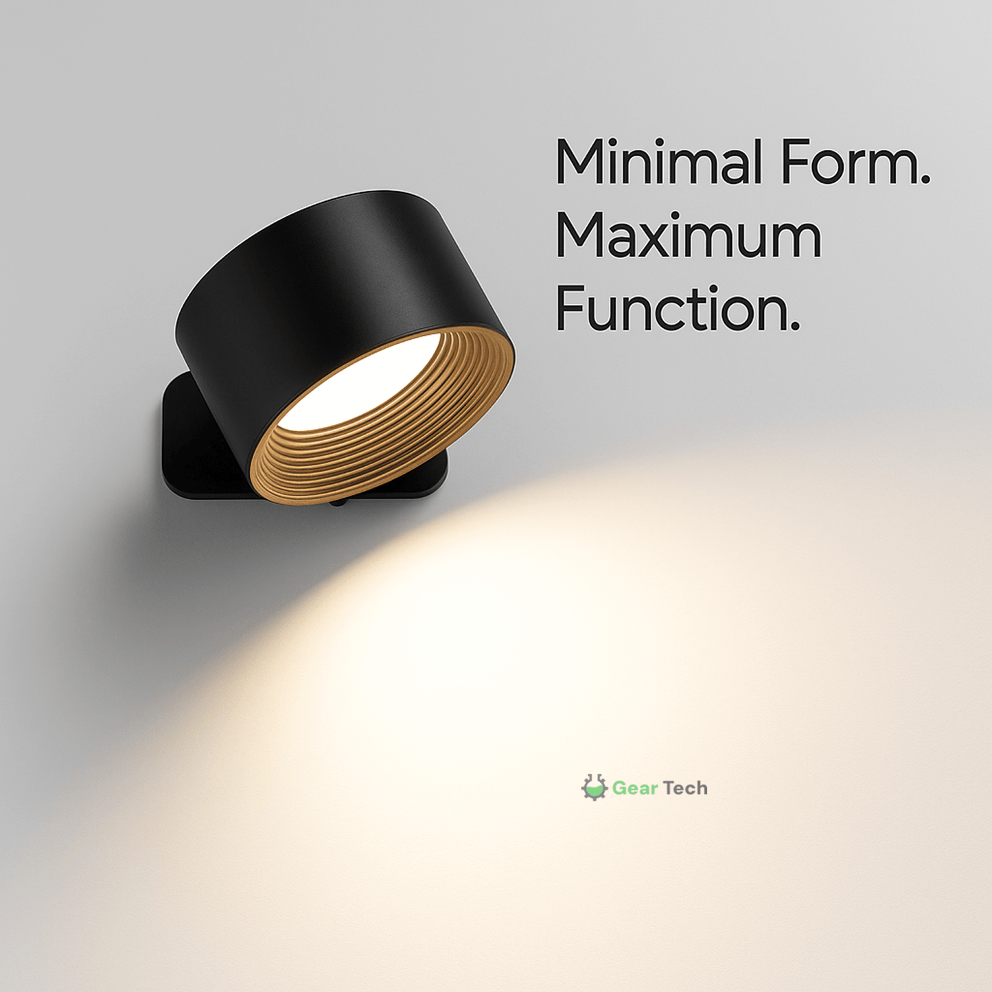 Skorter | Wireless Rechargeable 360° Wall Light | Energy-Saving LED, Touch Control & Versatile for Home Lighting