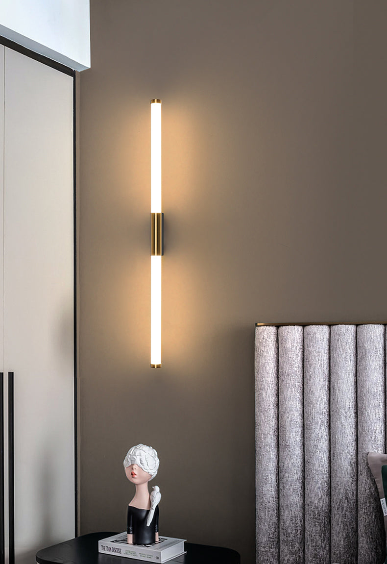 Skorter | BarGleam – Minimalist Gold Wall Lamp with a Modern Twist