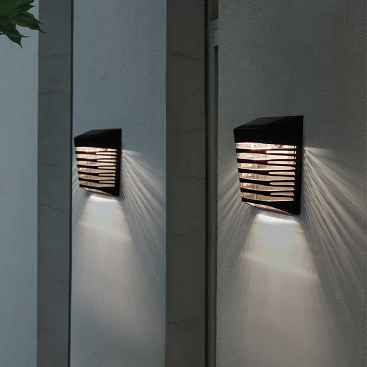 Skorter | Solar LED Garden Wall Light – Solar-powered outdoor lighting for patio and garden