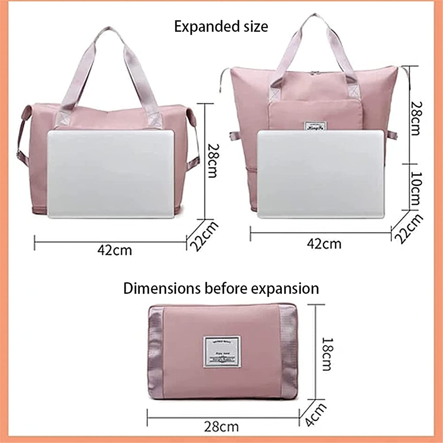 Skorter | Selene Bag | Foldable suitcase with large storage capacity -