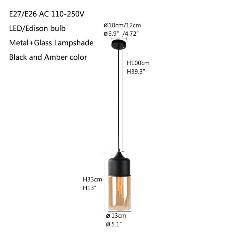 Skorter | Nordic Glass Pendant Lamp