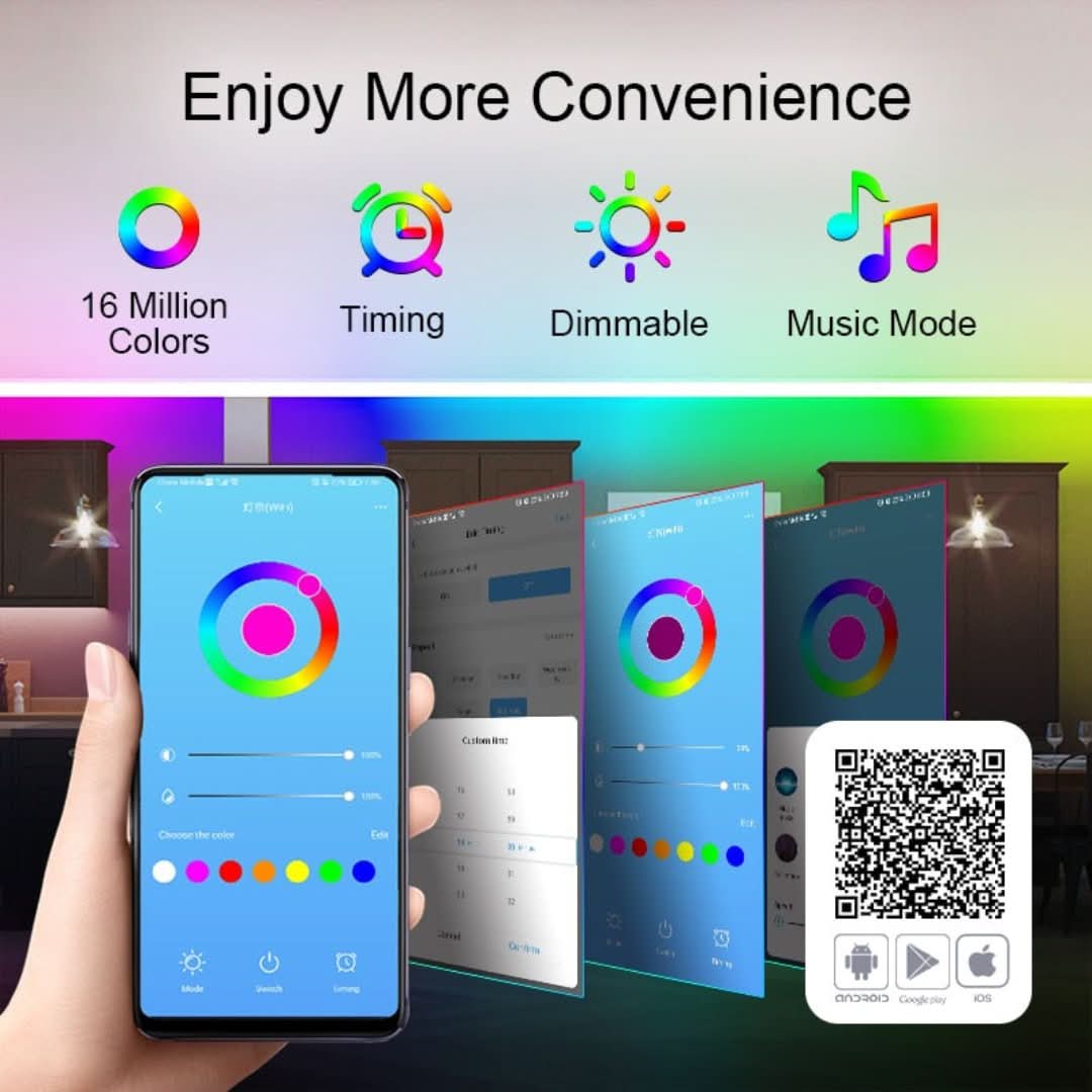 Skorter | Smart Led Strip - Control Via App-Wifi - 10 Meters
