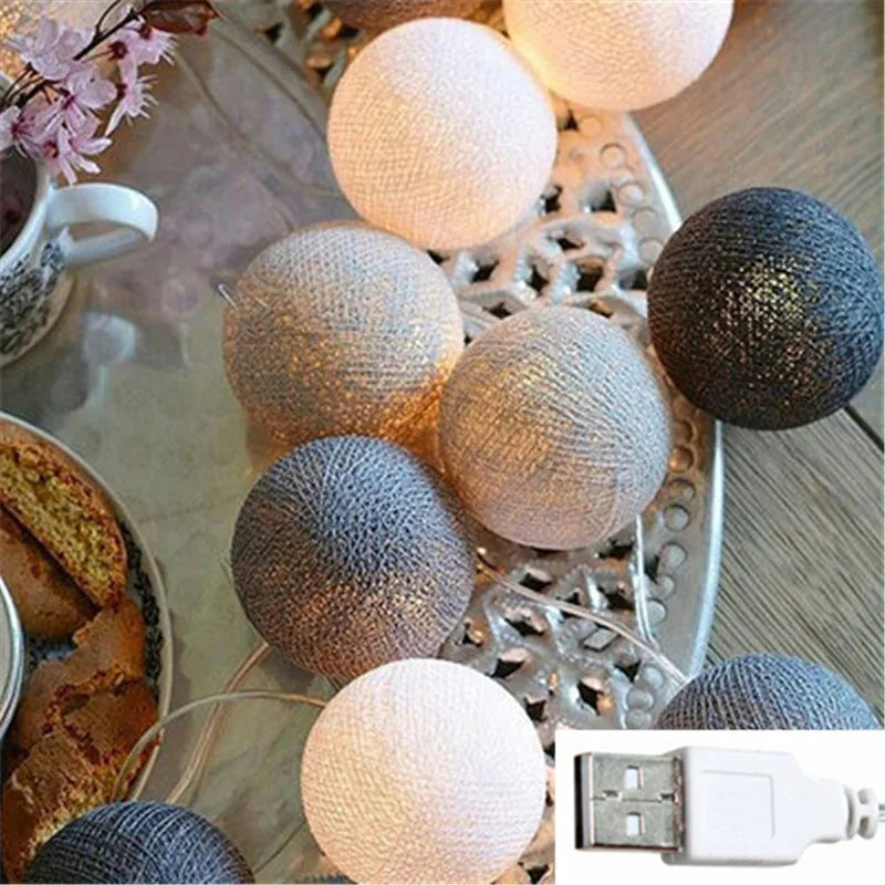 Skorter | GlobeGlow - LED Cotton Thread Lanterns
