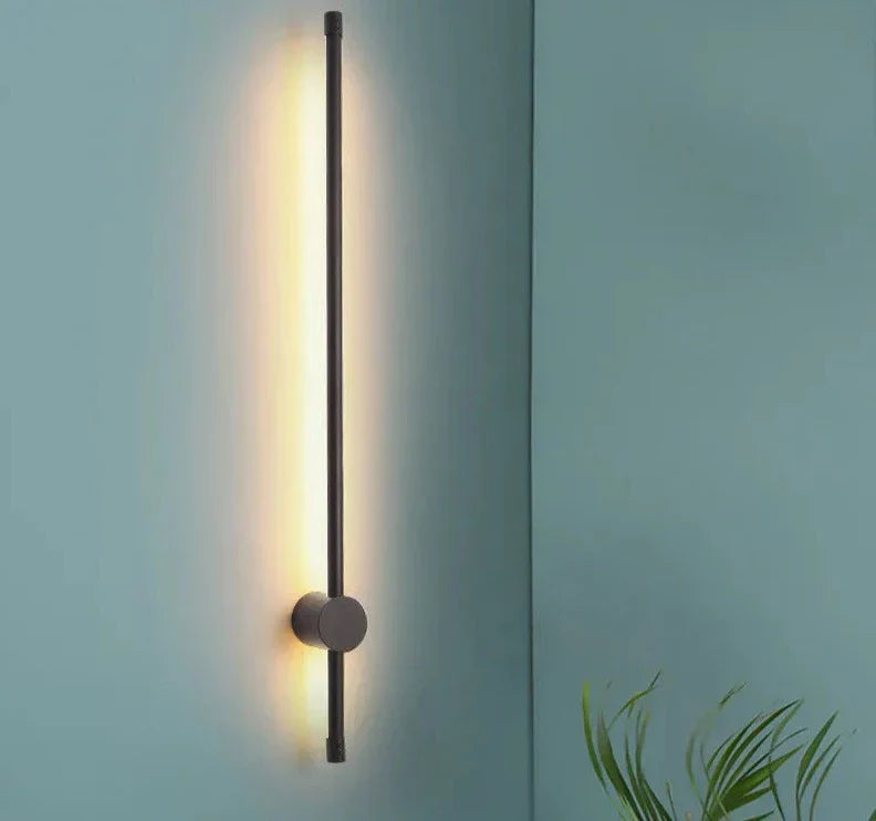 Skorter | NordicRod – Minimalist Wall Lamp with Plug for Chic Interiors