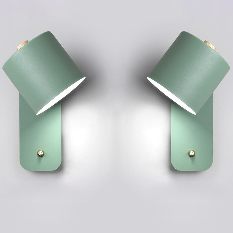 Skorter | Modern LED Wall Light with Switch – Indoor Wall Sconce for Home Decor