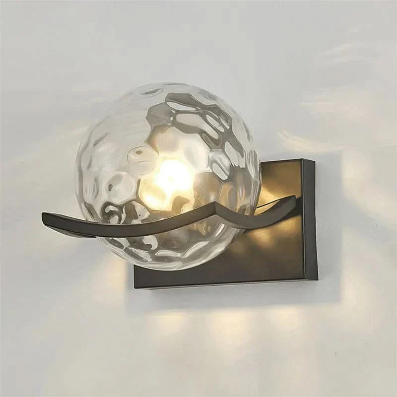 Skorter | Modern LED Wall Lamp with Glass Panel