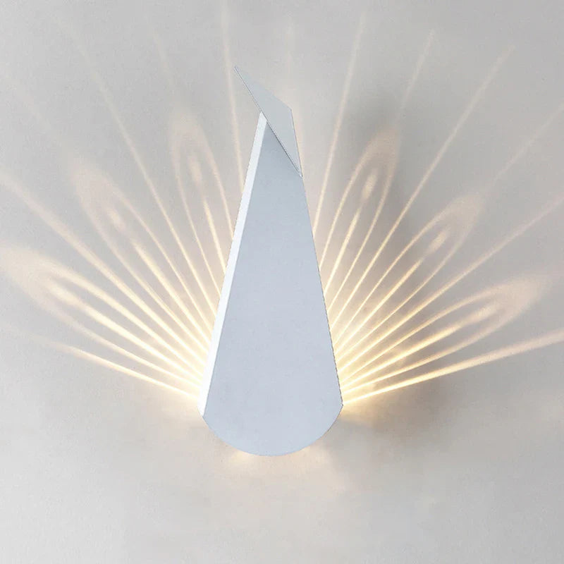 Skorter | ElegantLight - Peacock Lamp Modern LED Wall Lamp
