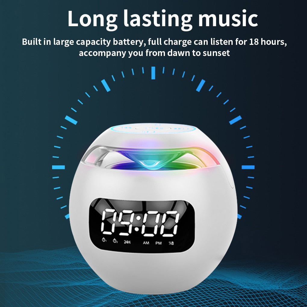 Skorter | Wireless Bluetooth Clock Speaker