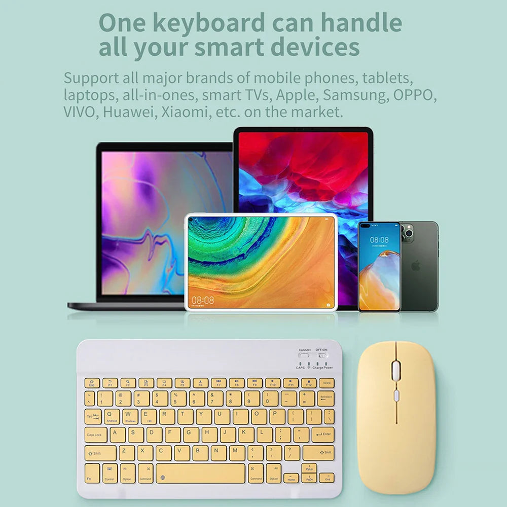 Skorter | Bluetooth Keyboard & Mouse for Mobile Devices & Tablets