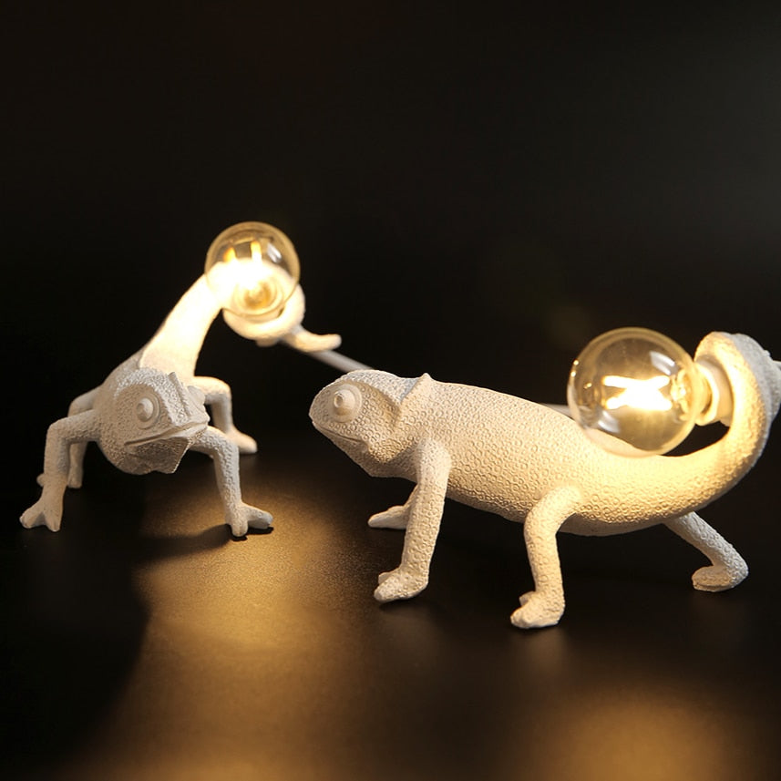 Skorter | GlowLizard - Resin Lizard Table Lamp