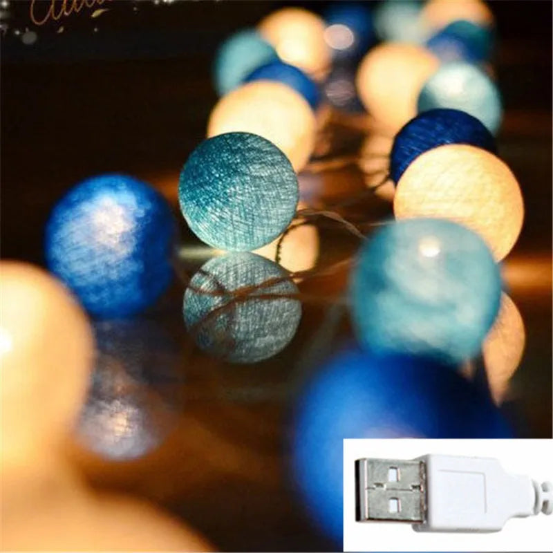 Skorter | GlobeGlow - LED Cotton Thread Lanterns