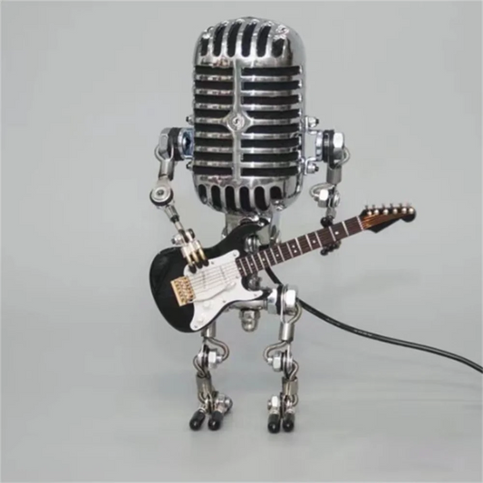 Skorter | Dimmable Robot Table Lamp with Guitar Design