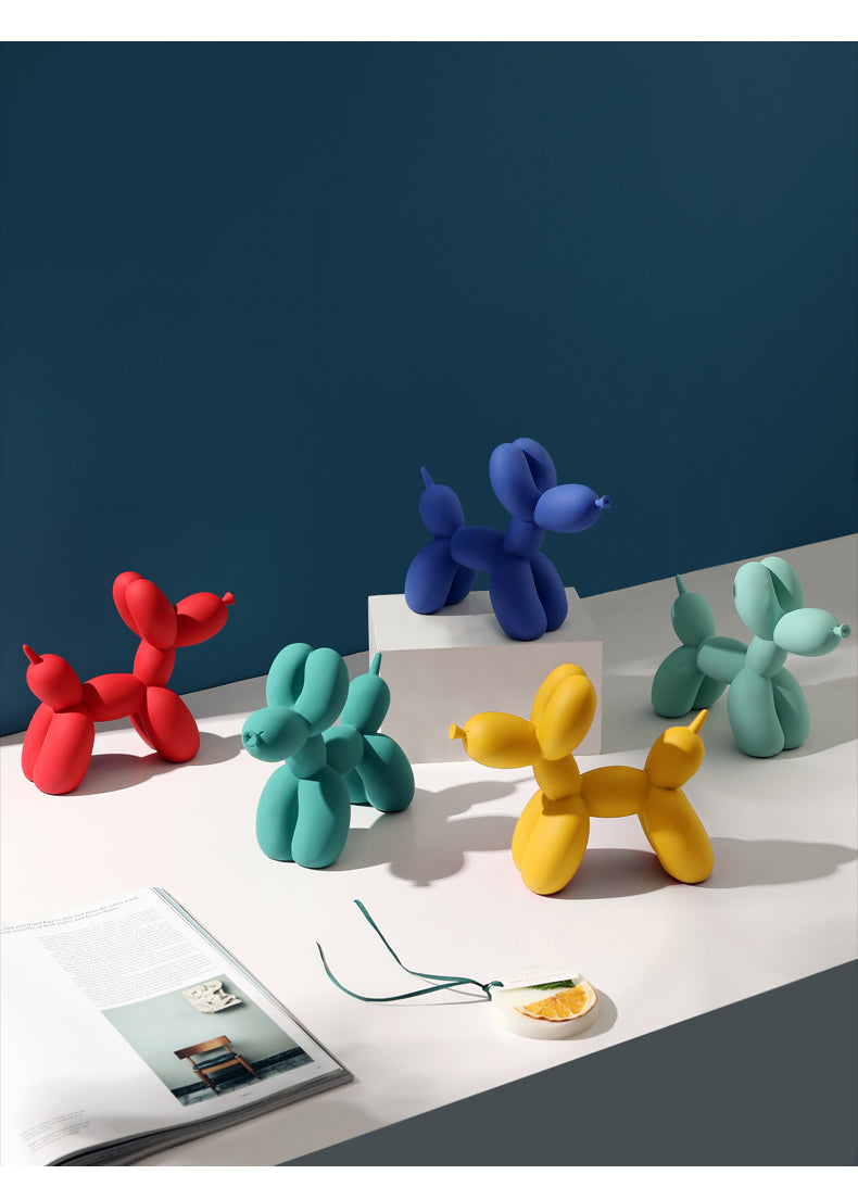 Skorter | Balloon Dog Decor Figurines