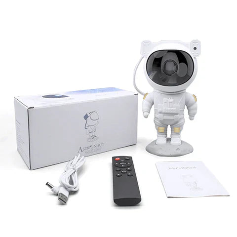 Skorter | Astronaut Galaxy Projector | 8 Adjustable Nebula Colors & Remote Control for Relaxation and Stargazing