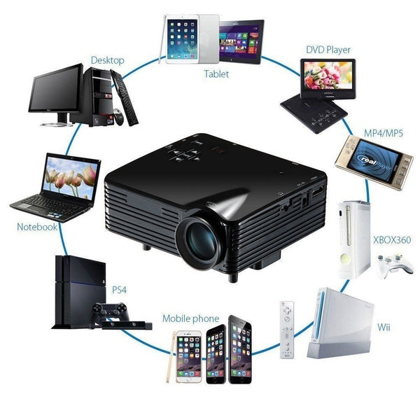 Skorter | Multimedia LED LCD Mini Projector