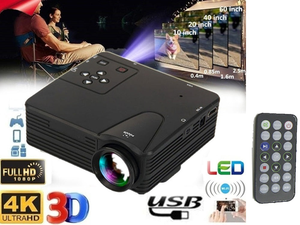 Skorter | Multimedia LED LCD Mini Projector