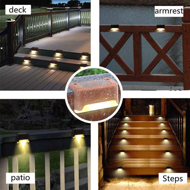 Skorter | Outdoor LED Solar Powered Waterproof Stair and Garden Light
