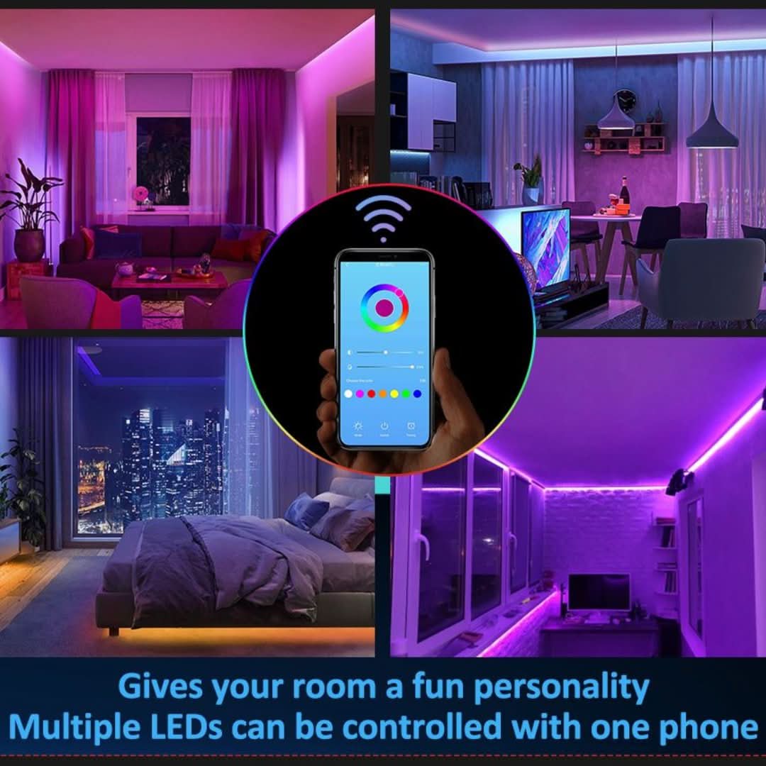 Skorter | Smart Led Strip - Control Via App-Wifi - 10 Meters