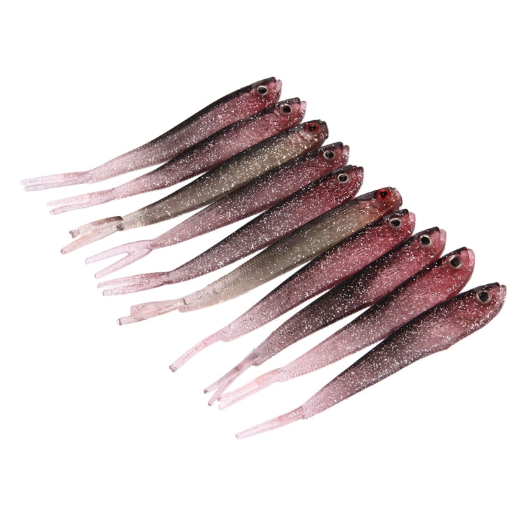 Skorter | 10 PCS Small Sequins Fish Shape Fishing Lures Artificial Fishing Bait, Length: 12.5cm