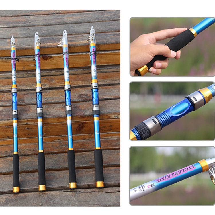 Skorter | 2.7m Carbon Pole Travel Portable Fishing Pole,Random Color Delivery