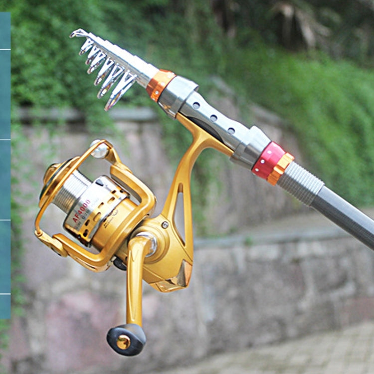 Skorter | 3.3m Carbon Pole Travel Portable Fishing Pole,Random Color Delivery