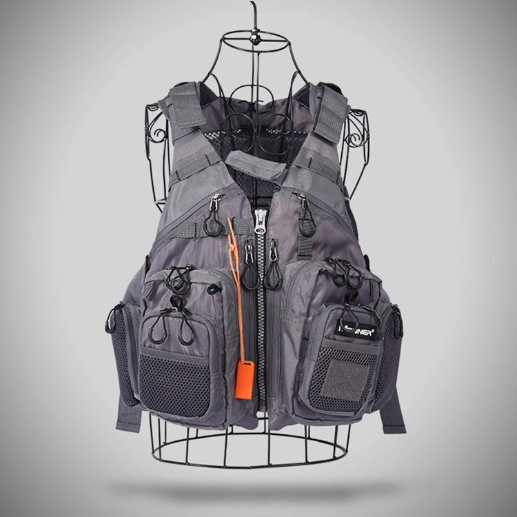 Skorter | MANNER Outdoor Multifunctional Fishing Life Vest Swimming Life Jacket (Grey)