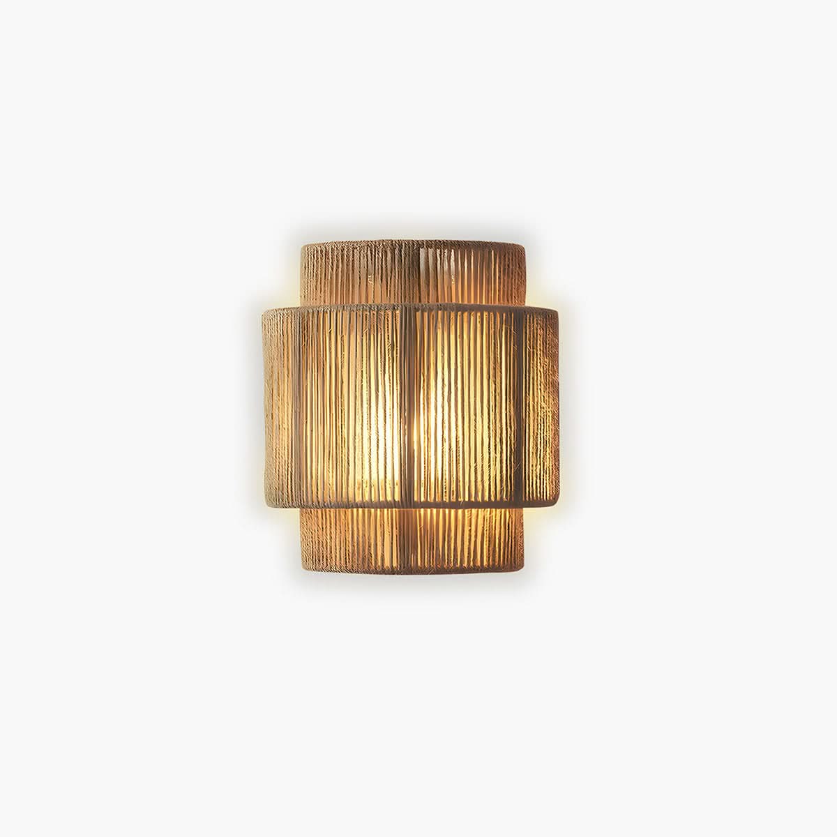 Skorter | Natural Rope Wall Light with LED Bulb