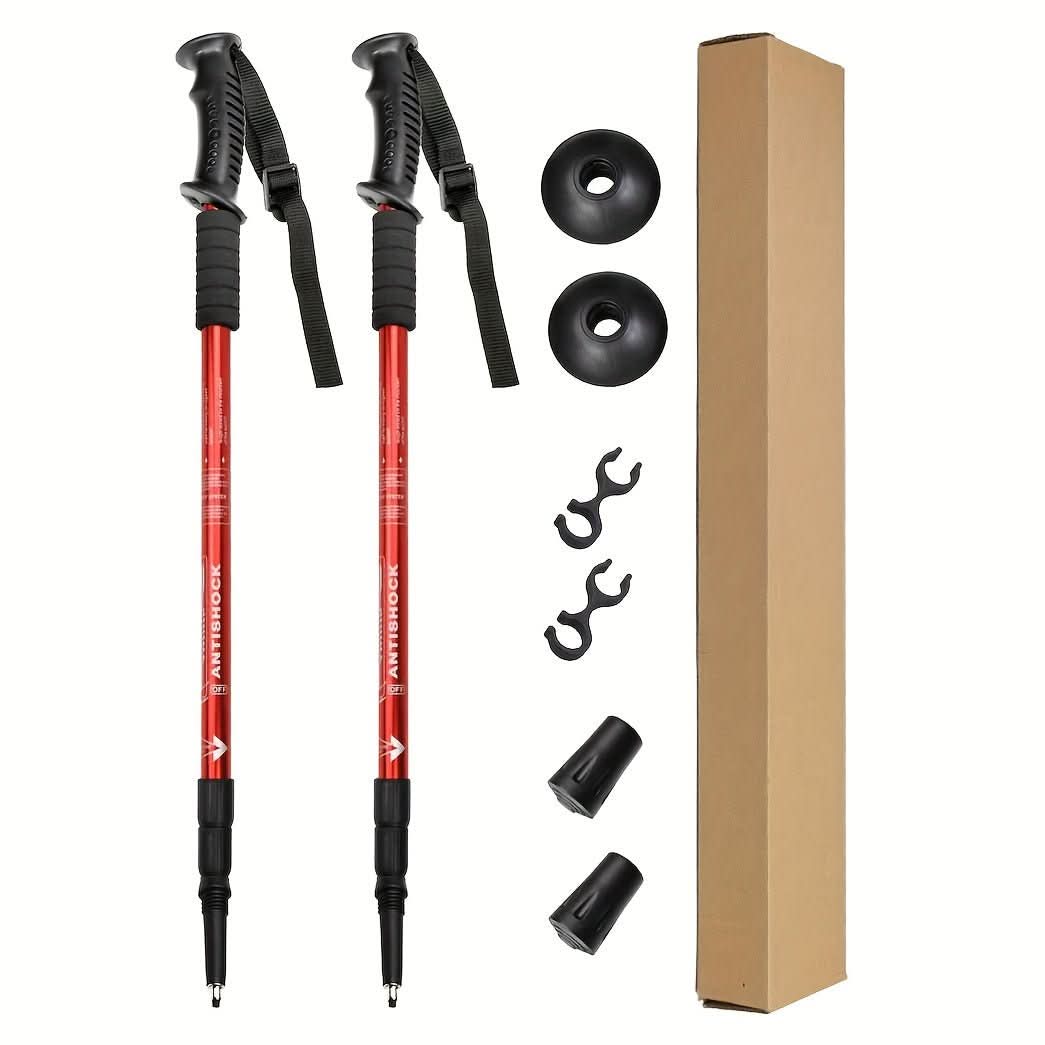 Skorter | Adjustable Aluminum Trekking Poles for Safe Hiking