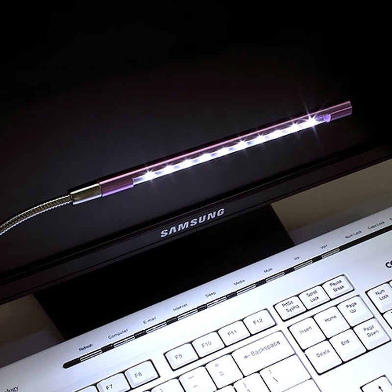 Skorter | LumoBeam Flexible LED Keyboard Light for Desk or Laptop