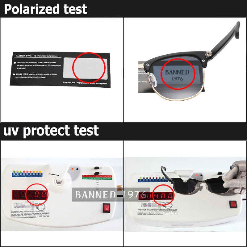 Skorter | Classic UV400 HD Polarized Sunglasses Unisex Retro Driving Shades