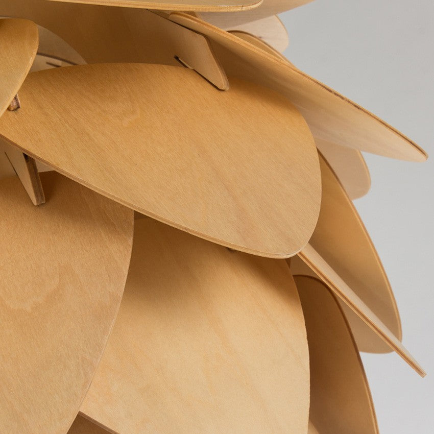 Skorter | Handcrafted Wooden Pine Cone Pendant Light