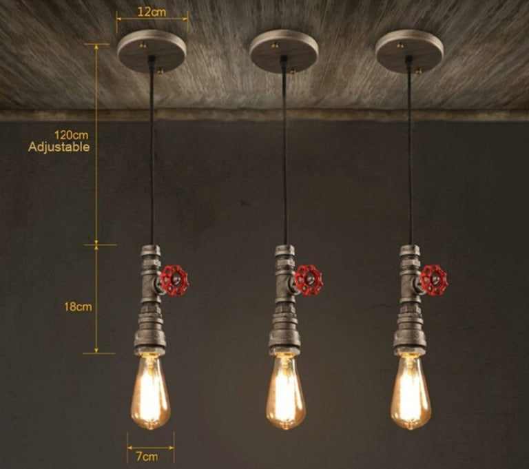 Skorter | Industrial Pipe Pendant Lamp