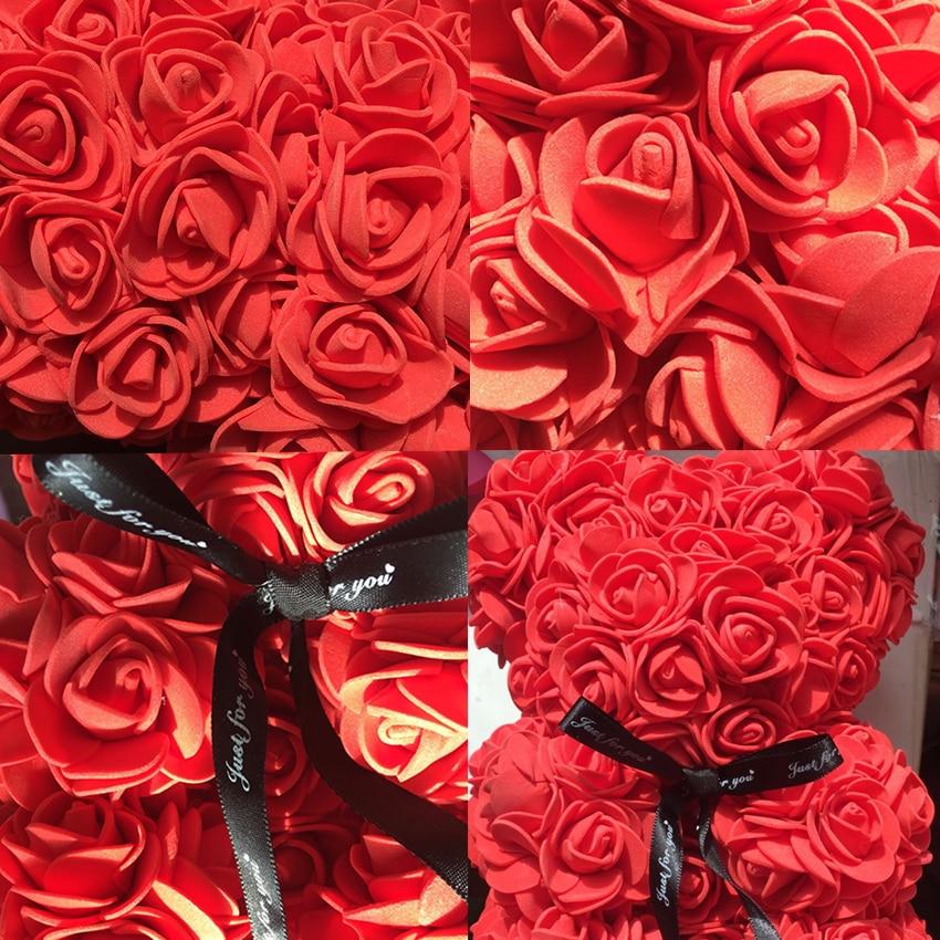 Skorter | Bear Uk | Handmade Luxury Flower Skorter | Love Teddy Bear