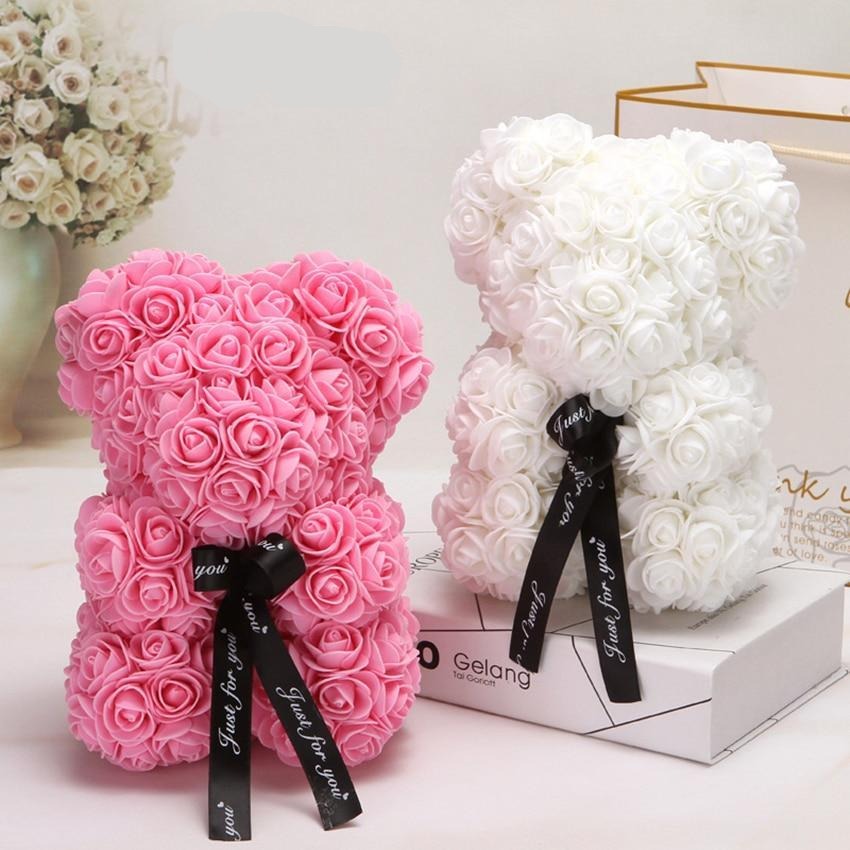 Skorter | Bear Uk | Handmade Luxury Flower Skorter | Love Teddy Bear