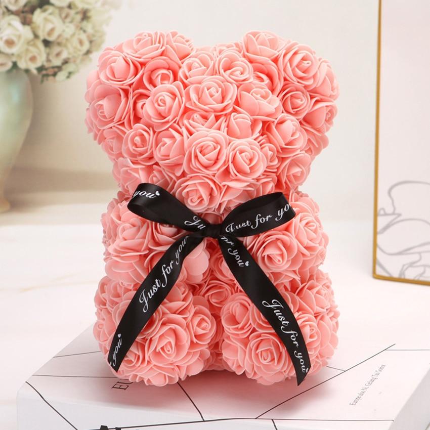 Skorter | Bear Uk | Handmade Luxury Flower Skorter | Love Teddy Bear