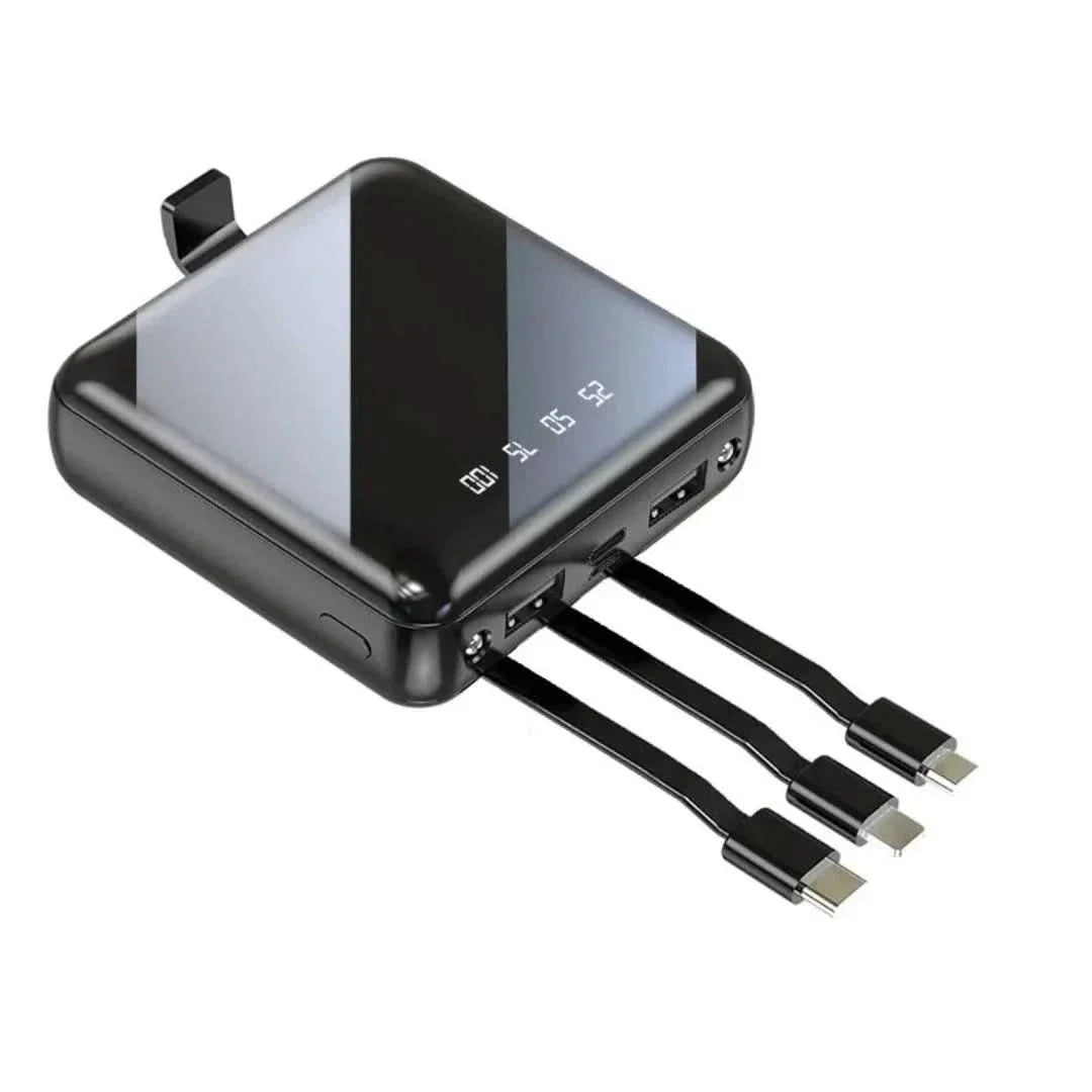 Skorter | Mini Power Bank | 4-Cable 20000 Mah