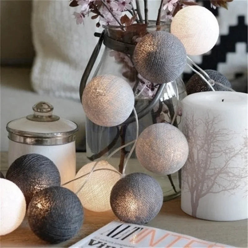 Skorter | GlobeGlow - LED Cotton Thread Lanterns