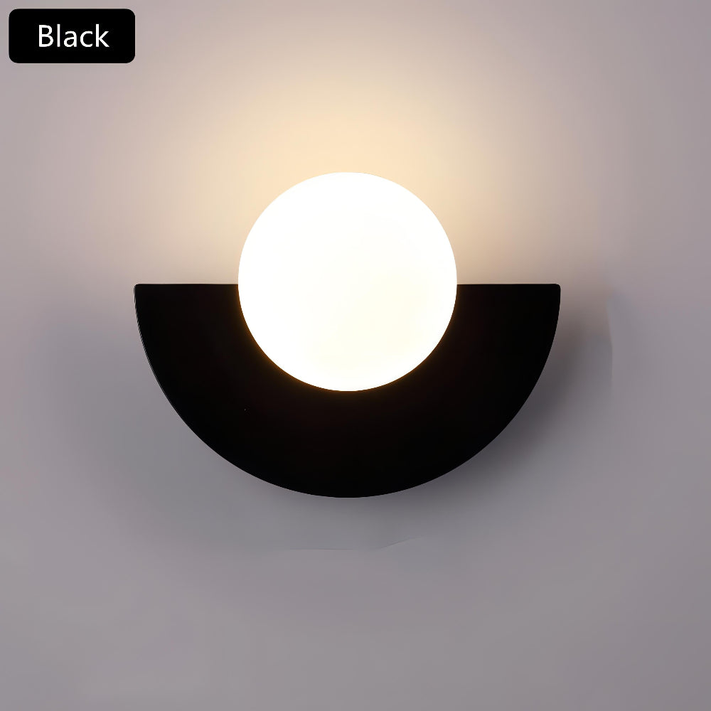 Skorter | Half-Moon Wall Light – Nordic LED Design for Modern Interiors