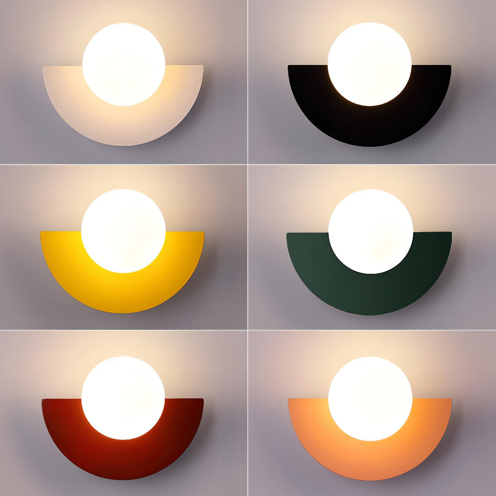 Skorter | Half-Moon Wall Light – Nordic LED Design for Modern Interiors