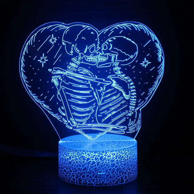 Skorter | LoveGlow - Romantic LED Heart Night Light with Color Change and Remote Control