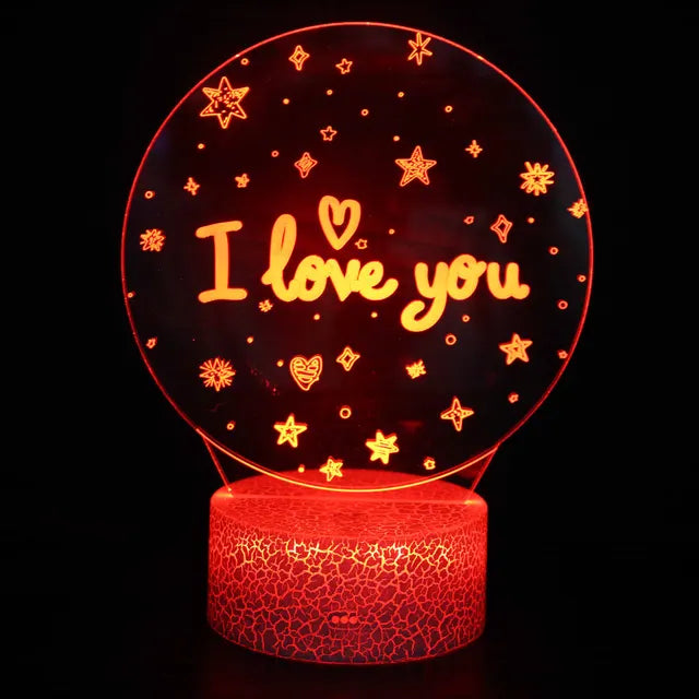 Skorter | LoveGlow - Romantic LED Heart Night Light with Color Change and Remote Control