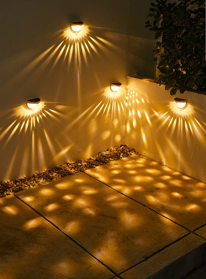 Skorter | NoirRay – Solar Wall Lamp with Elegant Modern Glow