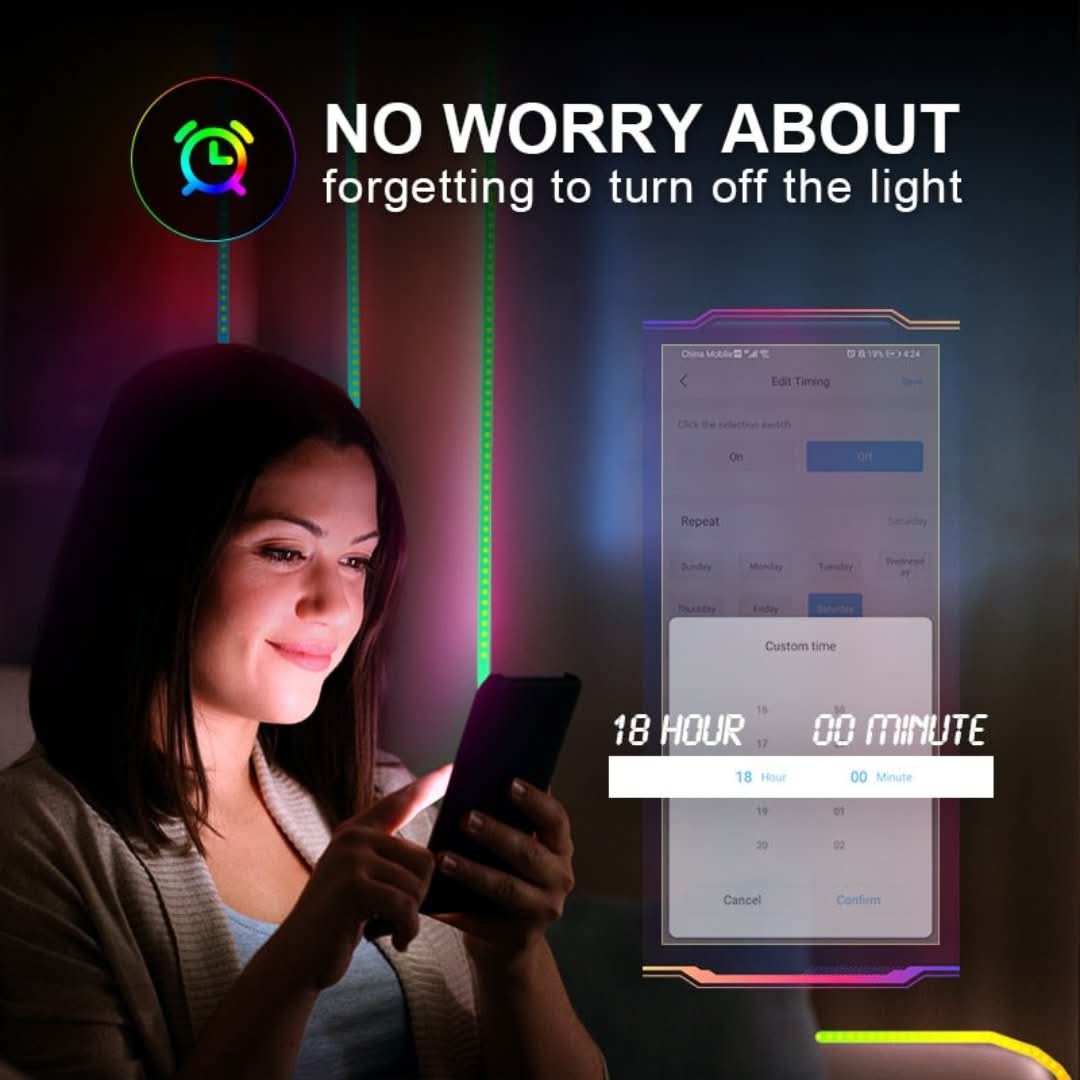 Skorter | Smart Led Strip - Control Via App-Wifi - 10 Meters